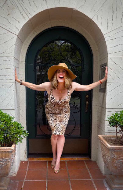 stretch fabric, leopard print dress, animal print dress, leopard midi dress, pencil silhouette, midi length, back zipper, made in la, stylish pencil cut, midi pencil dress, trendy dress, la made fashion, stylish design, just add heels, back zip dress, la fashion, fashionable dress, stretchy fabric, pencil dress style, la clothing