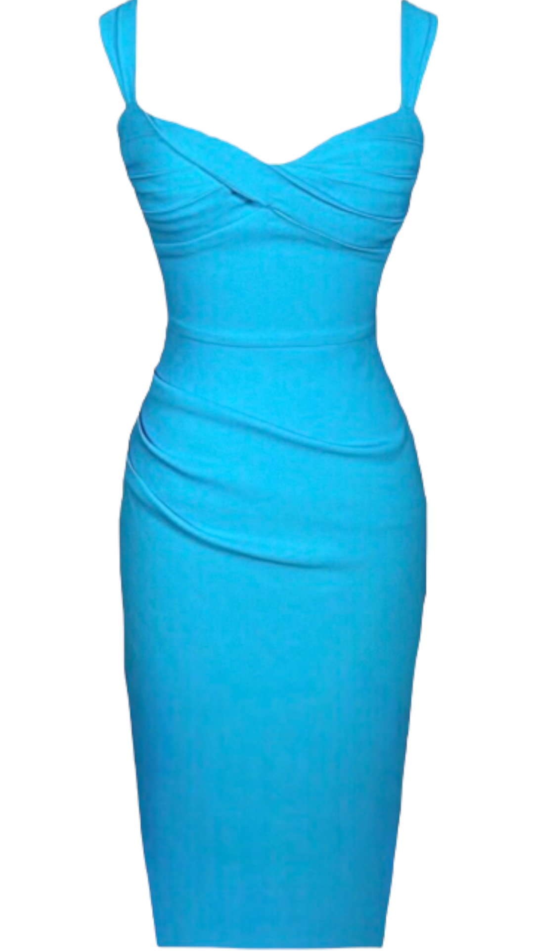 Turquoise Resort Wear Midi Dress by Just Add Heels. Very Demure Turquoise Dress. Our Mykonos Dress is ready to wear anywhere and Made in Los Angeles.  www.justaddheels.com